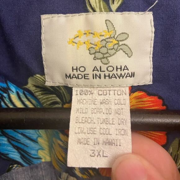 Vintage Ho Aloha Hawaiian Shirt - Picture 2 of 3